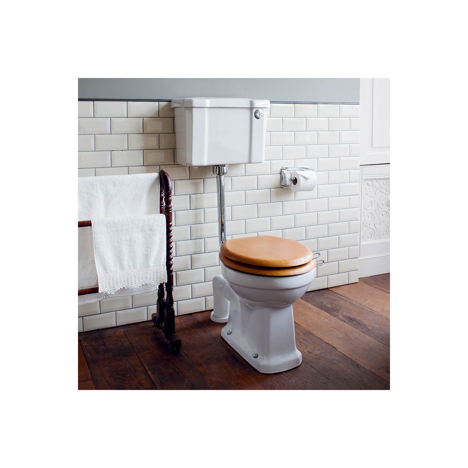 Burlington Low Level Toilet (Excluding Seat)