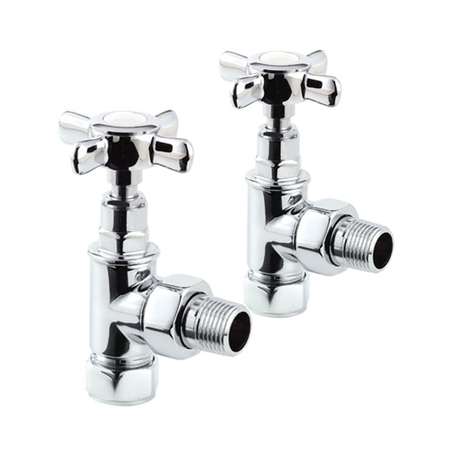 Toasty Chrome Crosshead Manual Radiator Valve