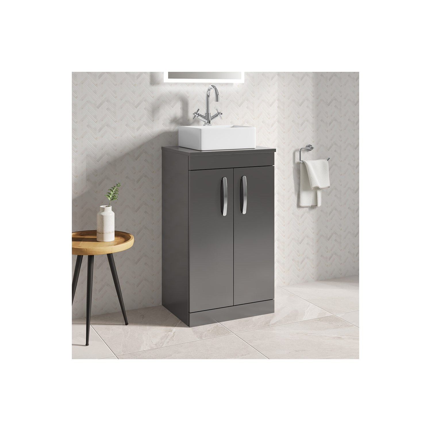 Emily 500mm Floorstanding Unit and Countertop