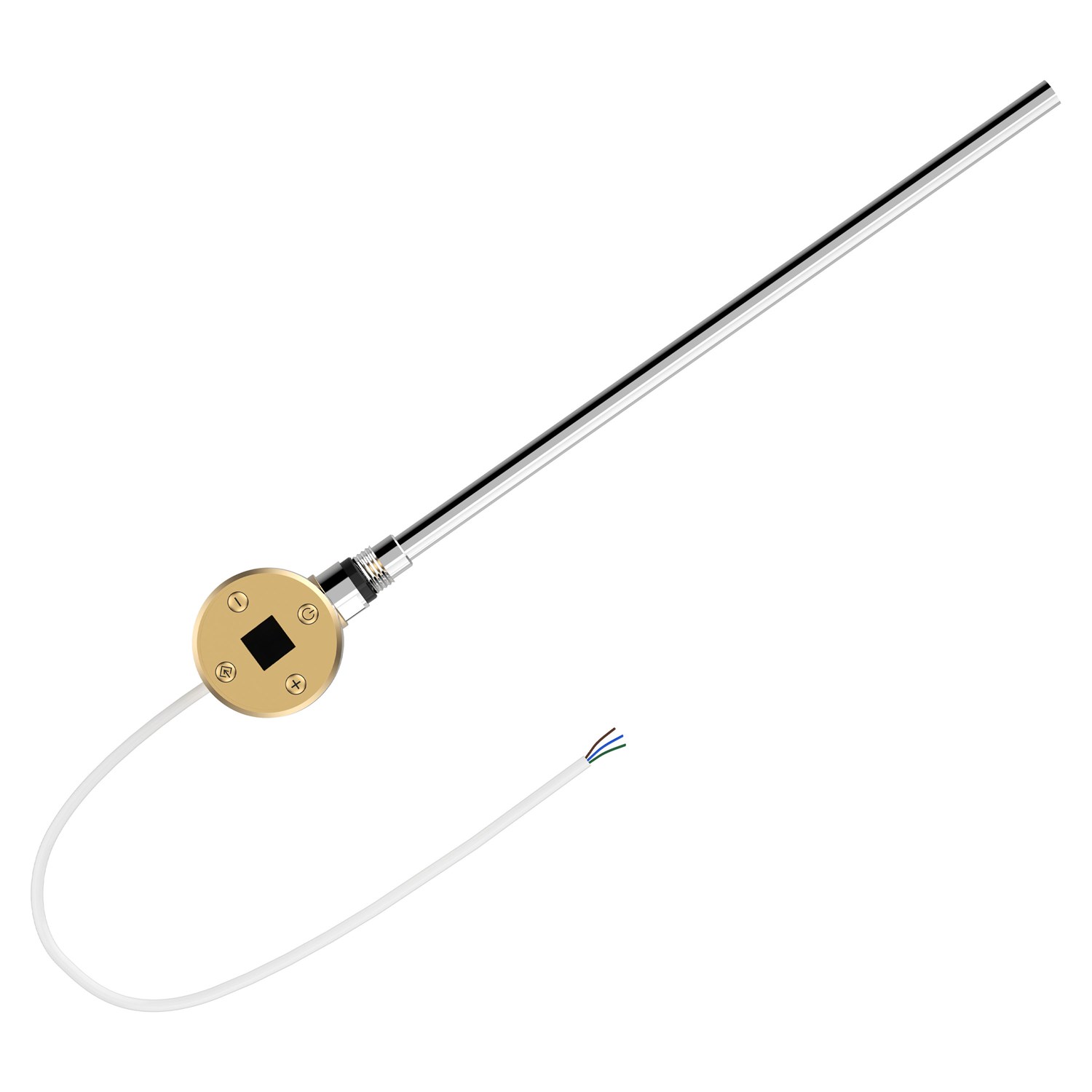 Toasty Brushed Brass Digital Element