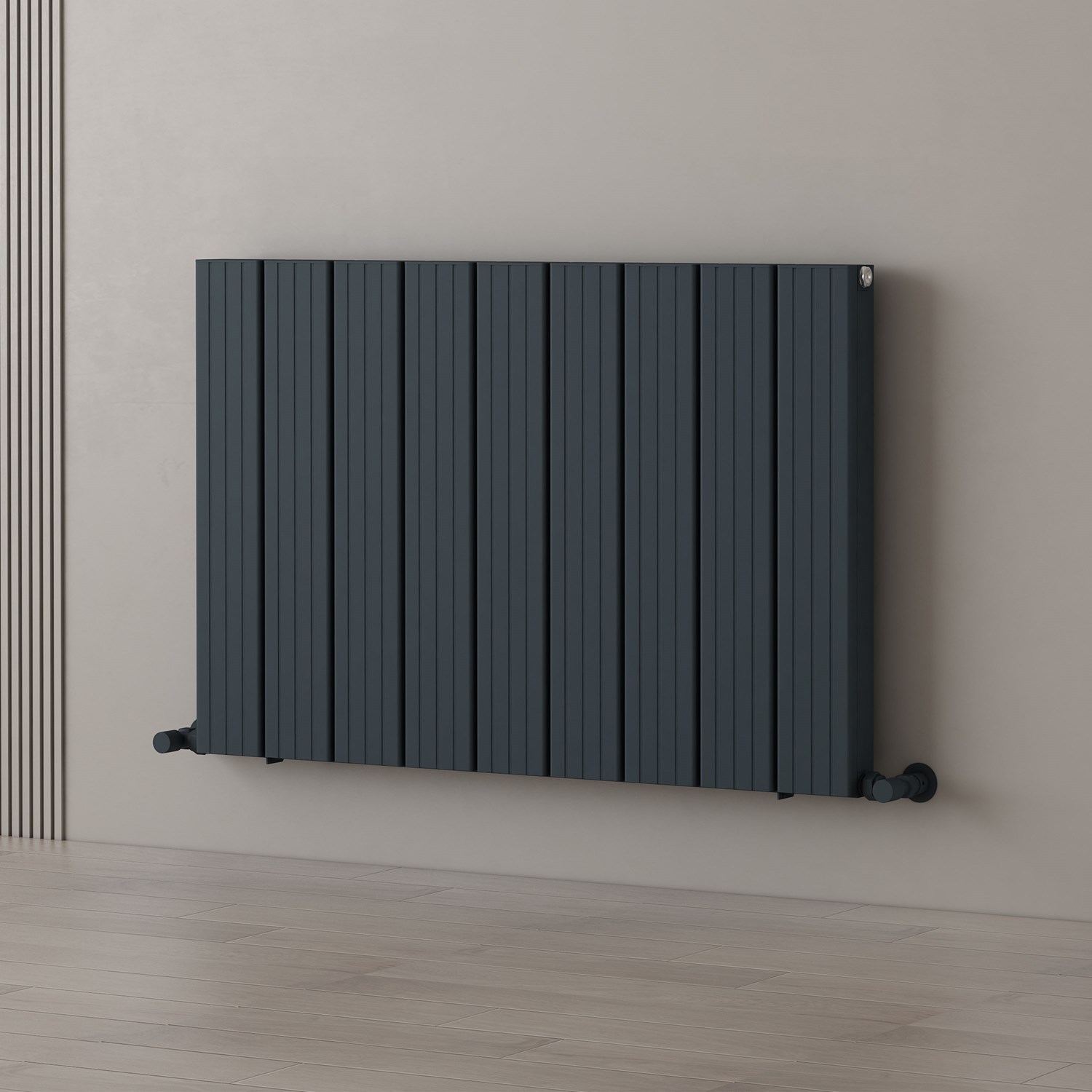 Chambord Double Panel Horizontal Aluminium Radiator